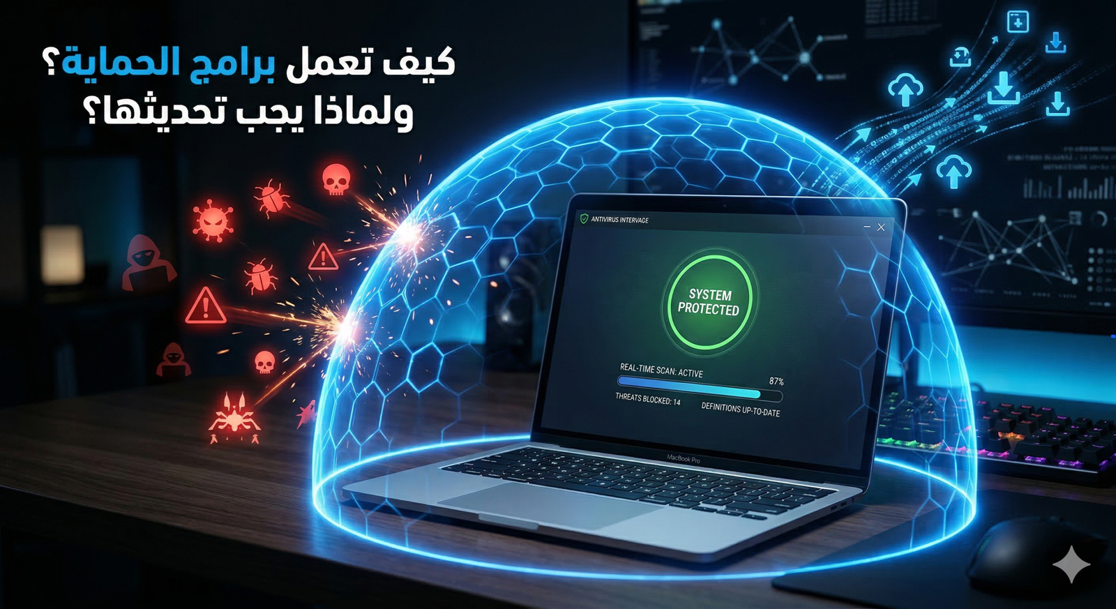 كيف تعمل برامج الحماية و لماذا يجب أن اقوم بعمل تحديث لها بشكل مستمر